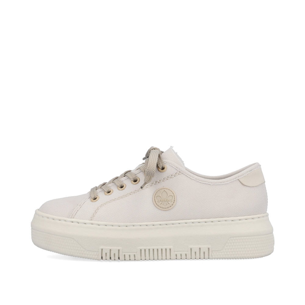 Rieker Damen Sneaker altweiß