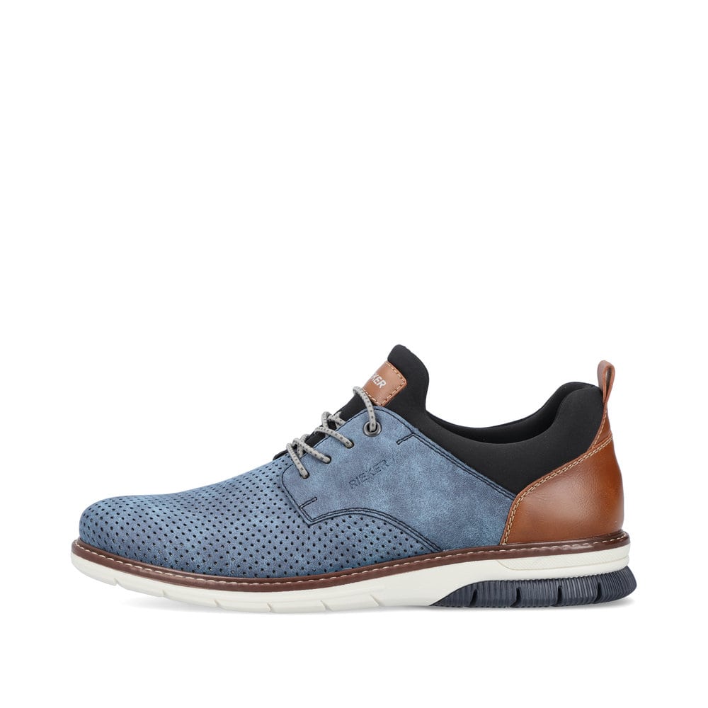 Rieker Herren Slipper denimblau