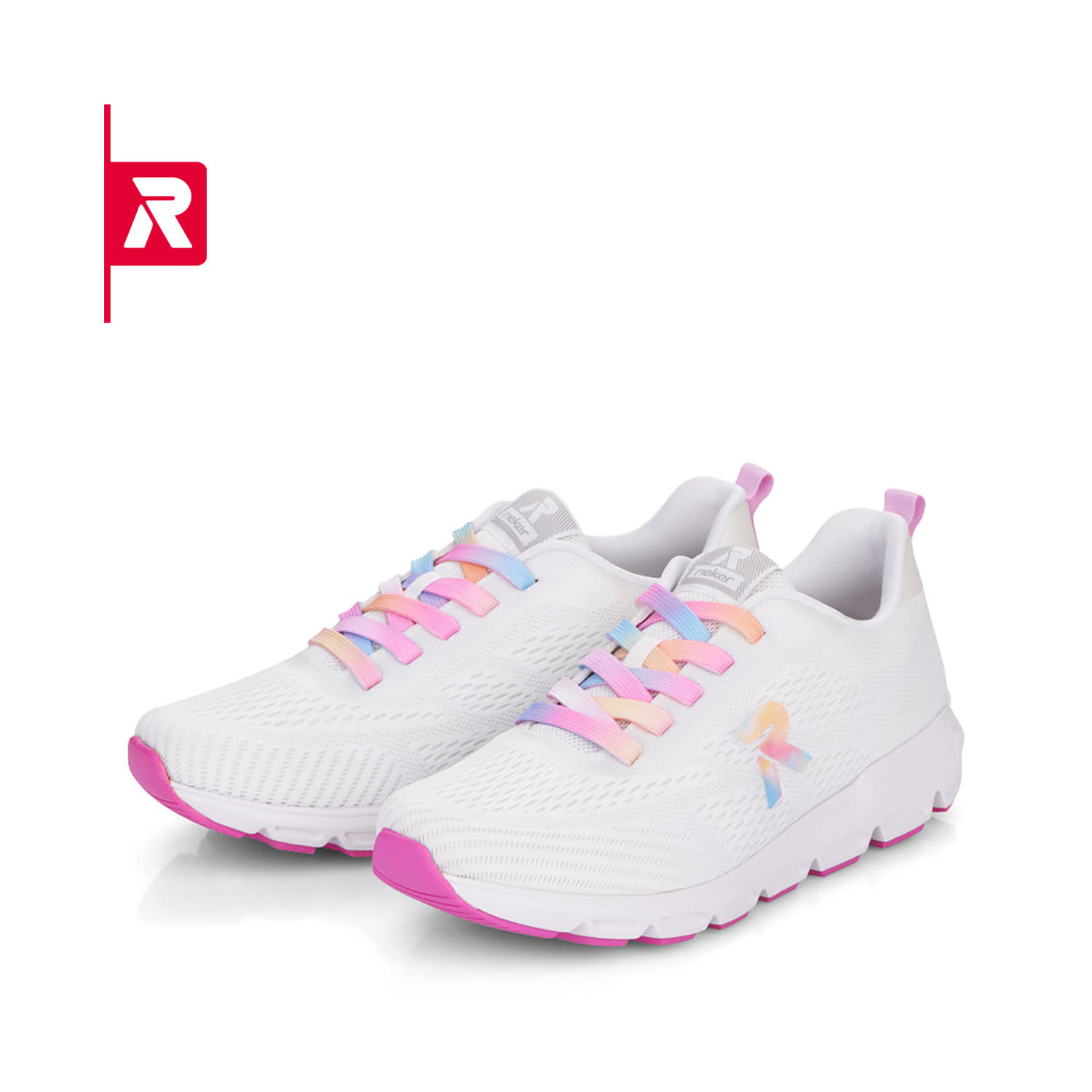 Rieker EVOLUTION Damen Sneaker crystal white
