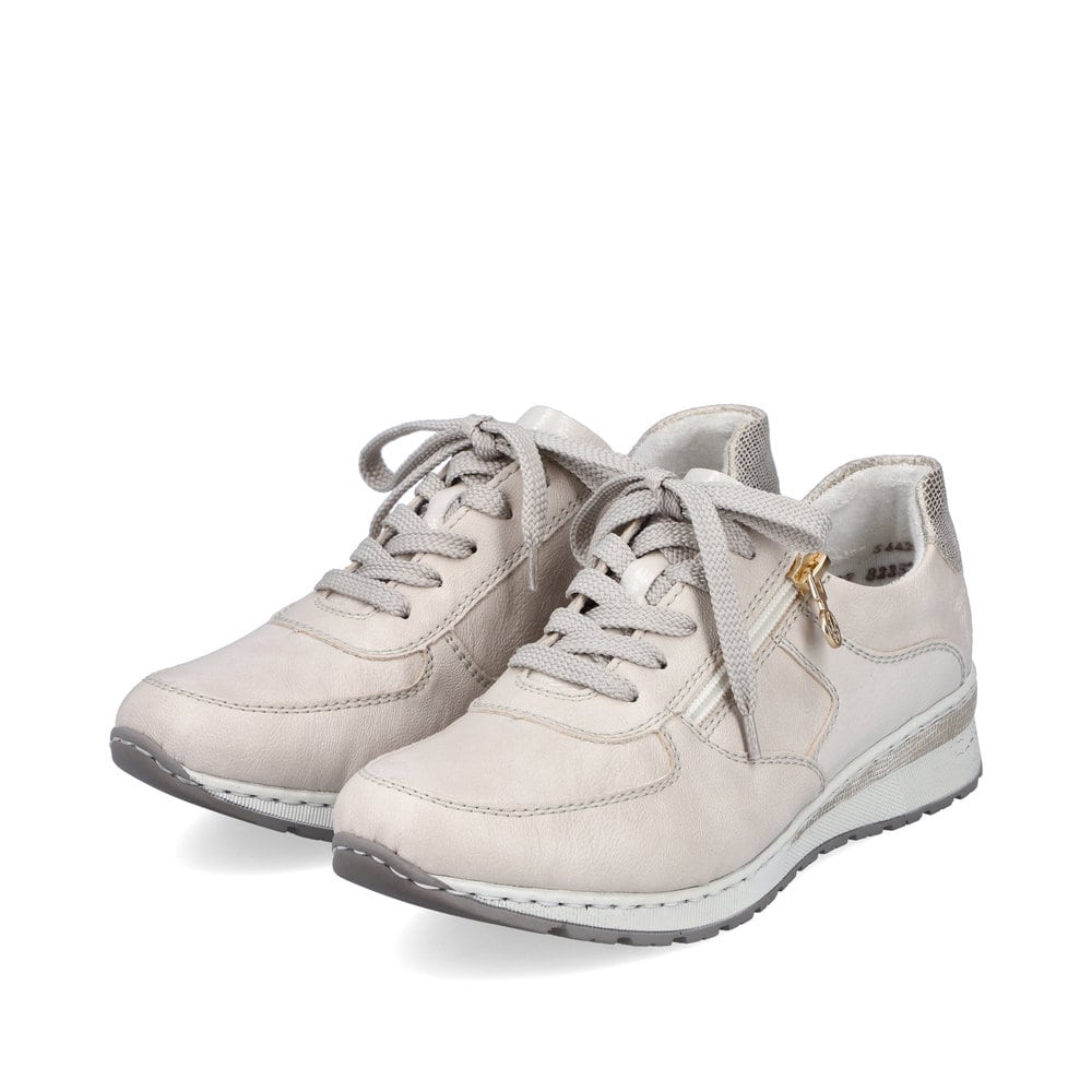 Rieker Damen Sneaker by Rieker cremeweiß
