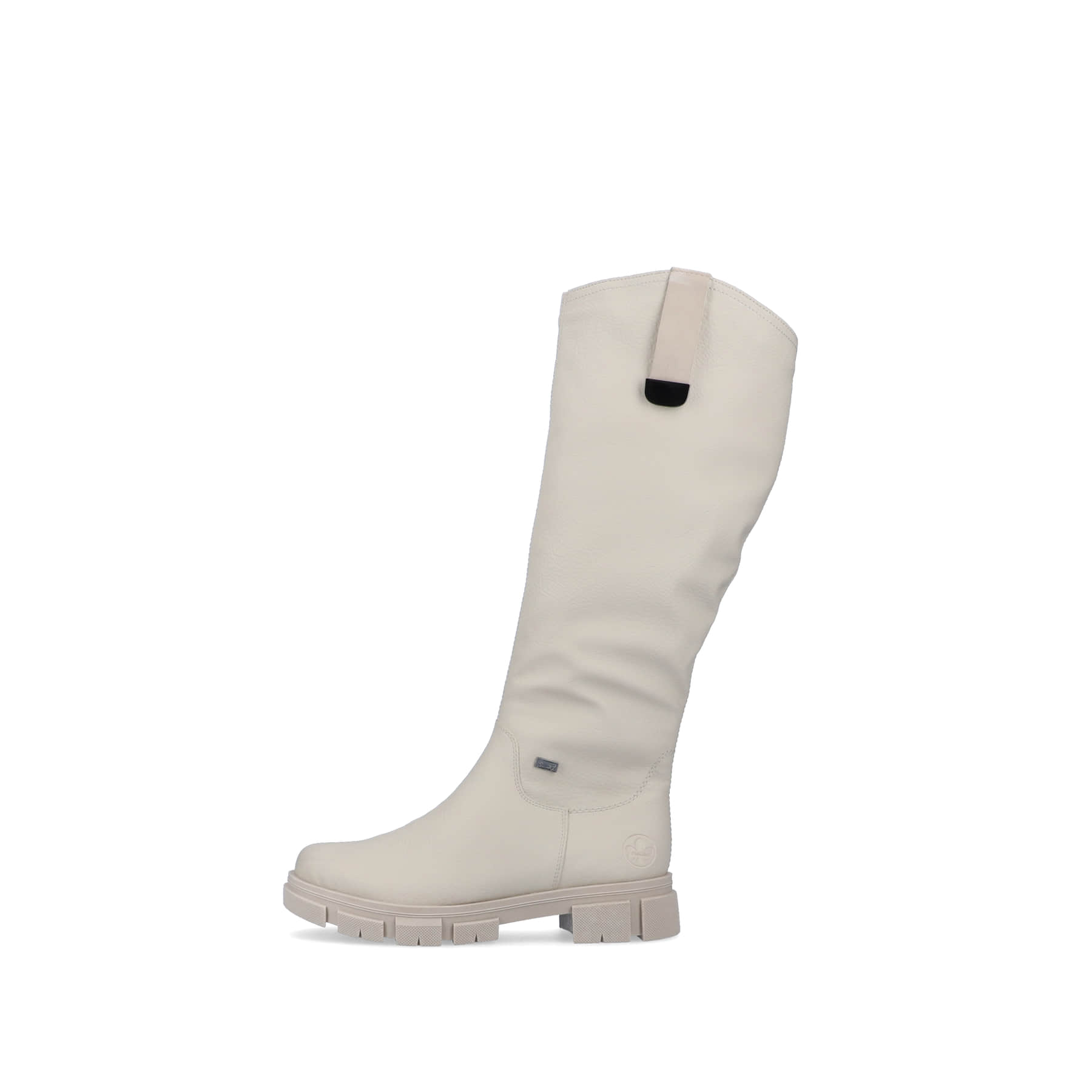 Rieker Damen Hochschaftstiefel hellbeige