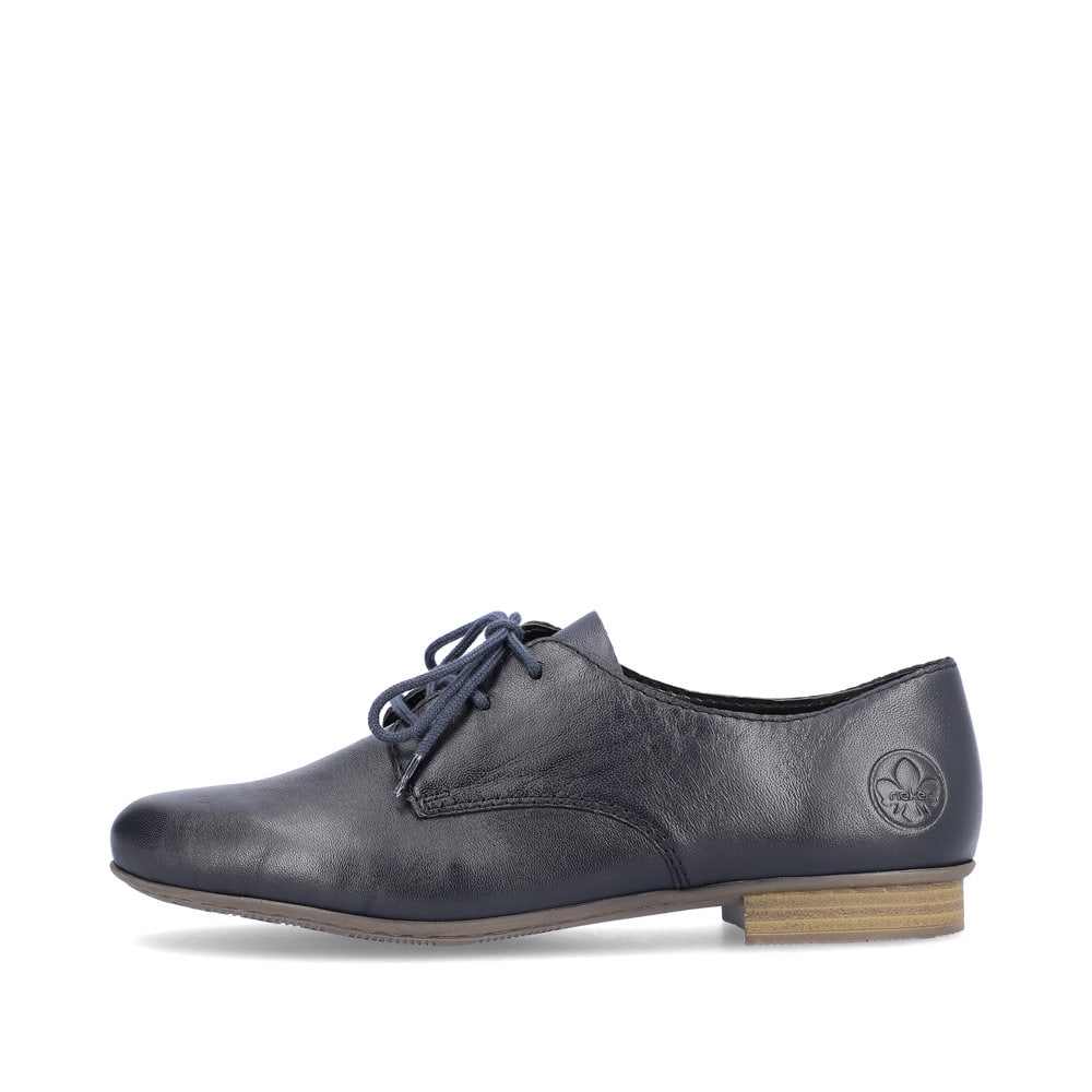 Rieker Damen Schnürschuhe marineblau