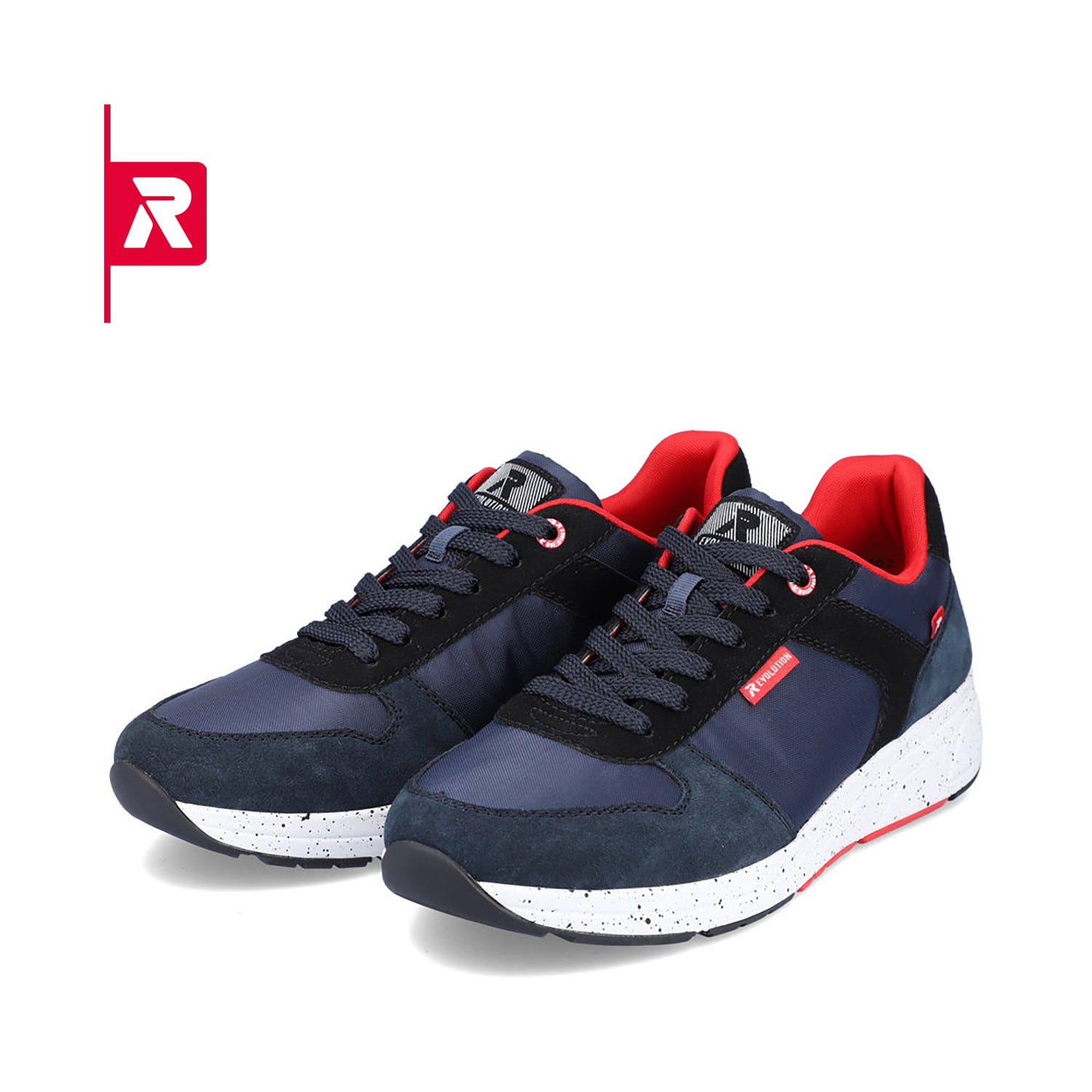 Rieker EVOLUTION Herren Sneaker denim fire-red
