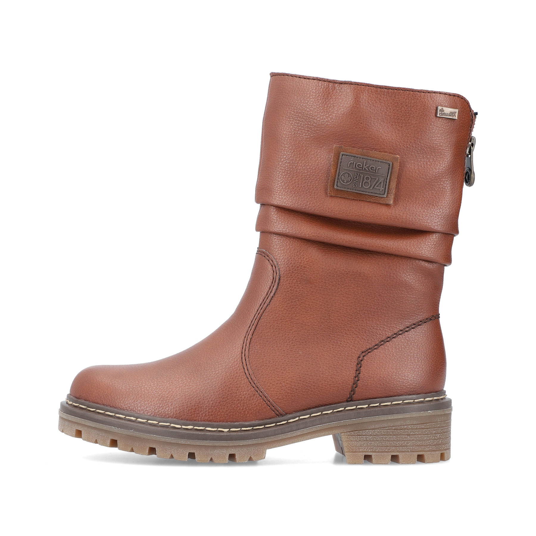 Rieker Damen Kurzstiefel kupferbraun