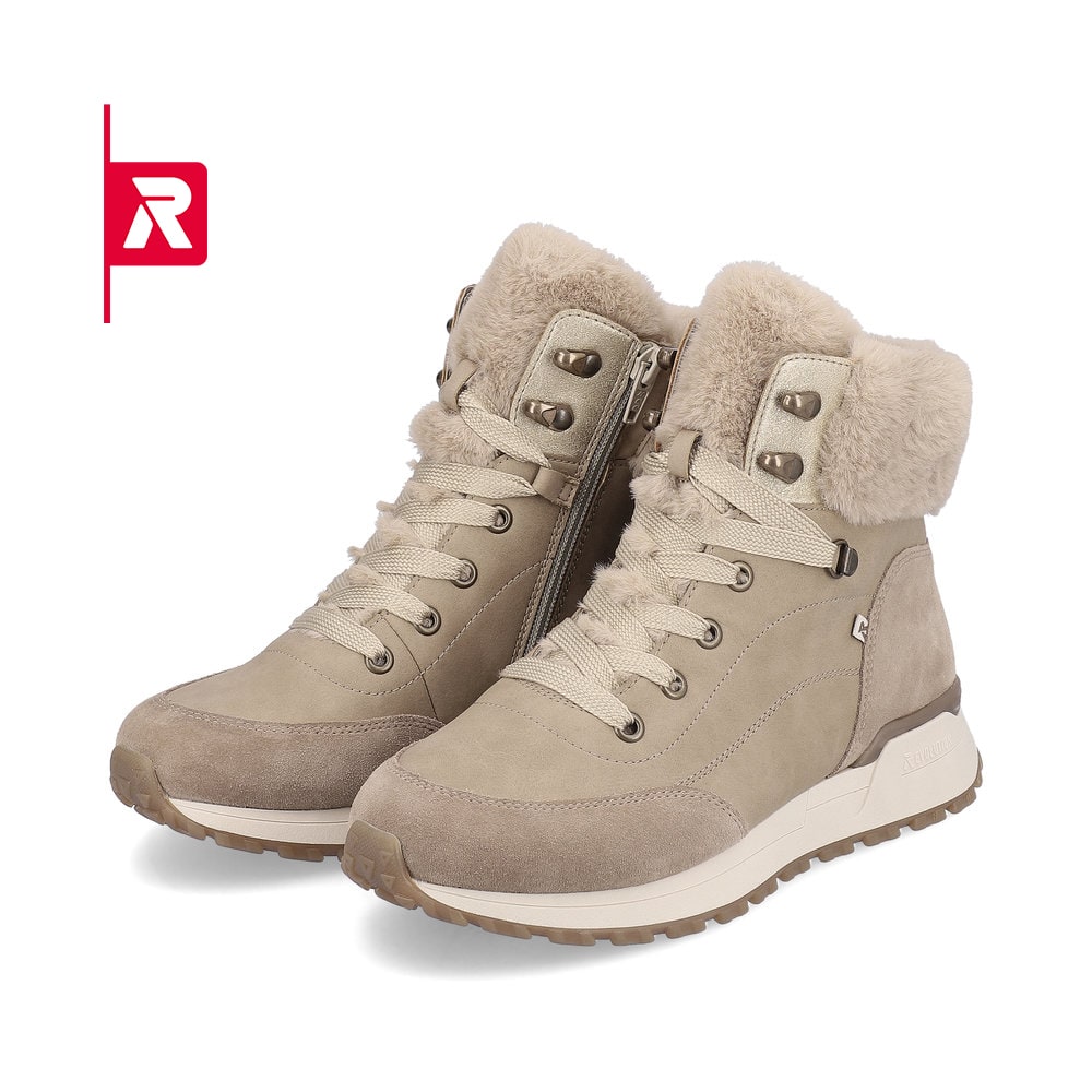 Rieker EVOLUTION Damen Stiefel champagner beige