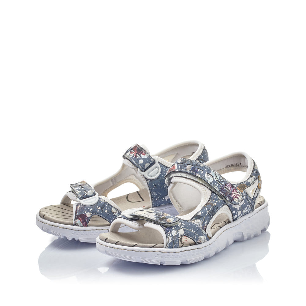 Rieker Damen Trekkingsandalen pazifikblau