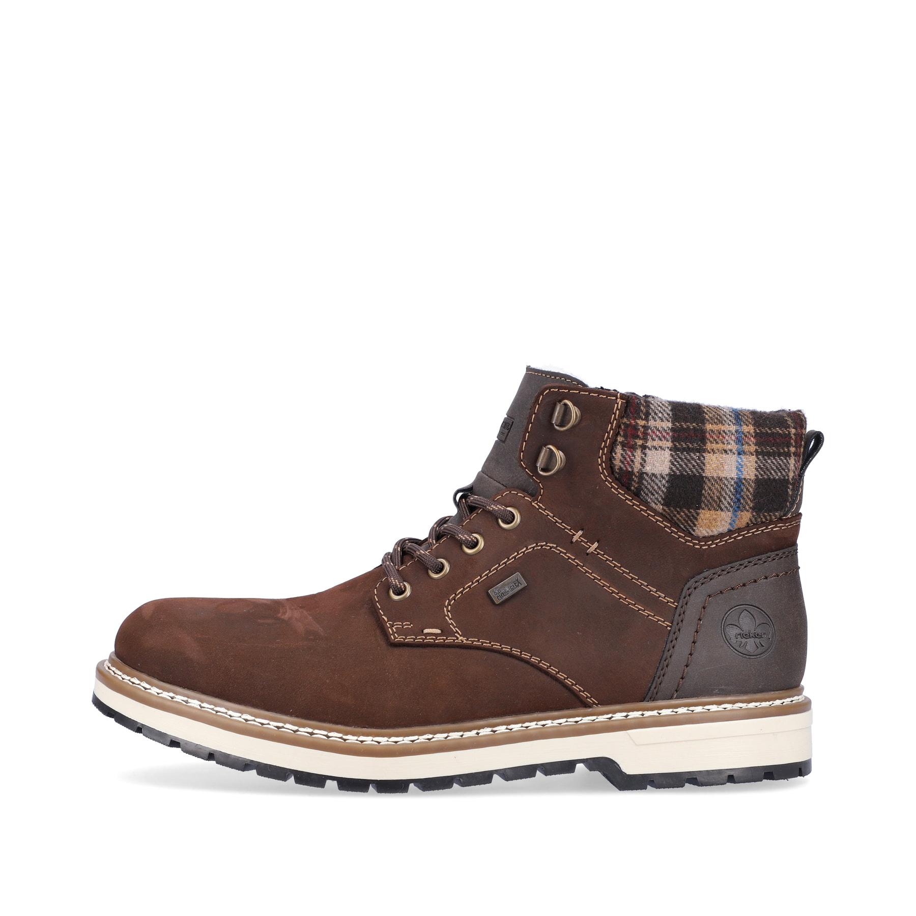 Rieker Herren Schnürstiefel nussbraun