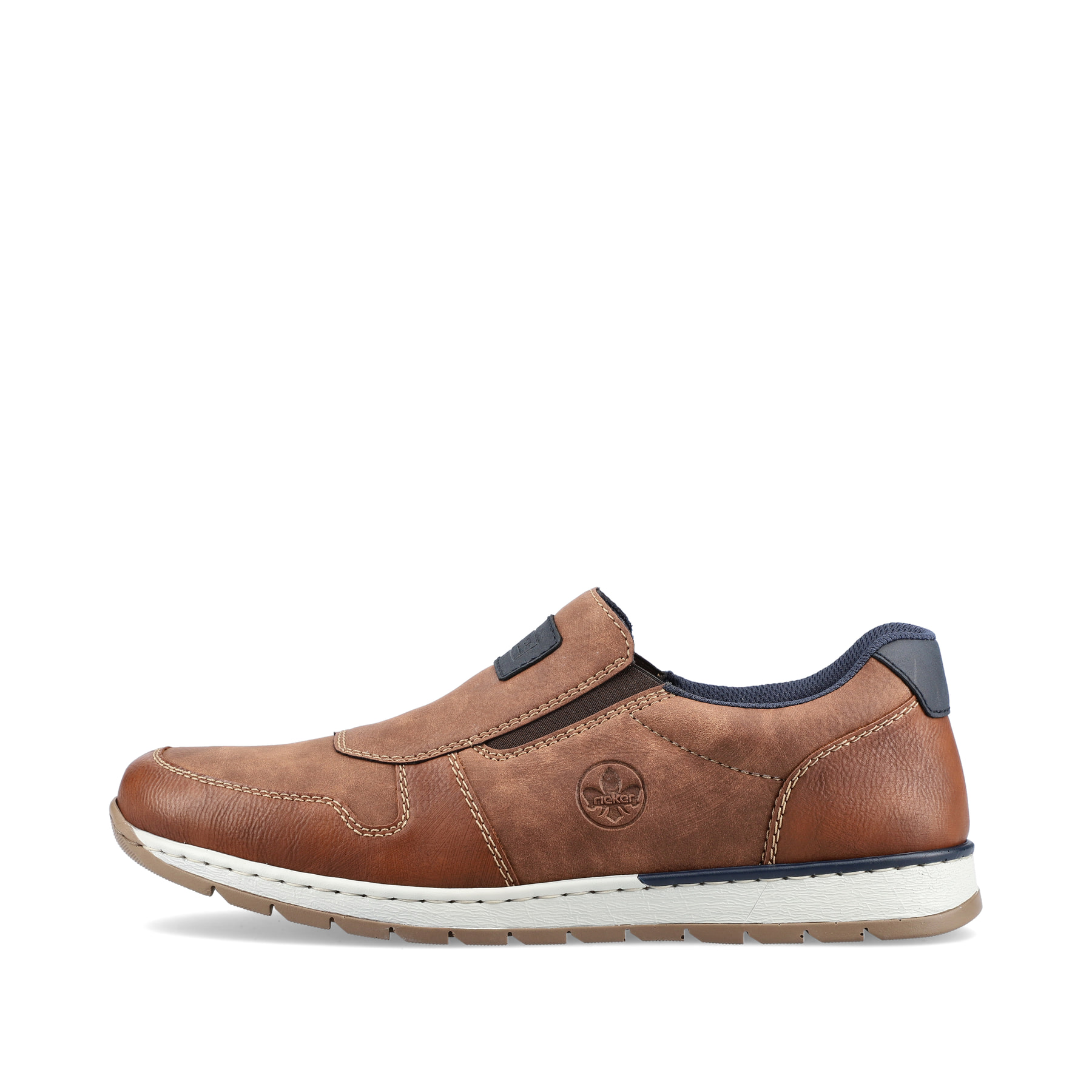 Rieker Herren Slipper nussbraun