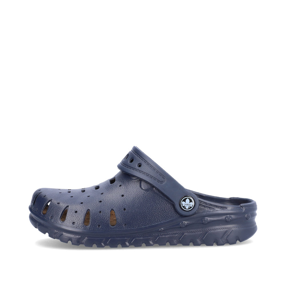 Rieker Damen Clogs marineblau