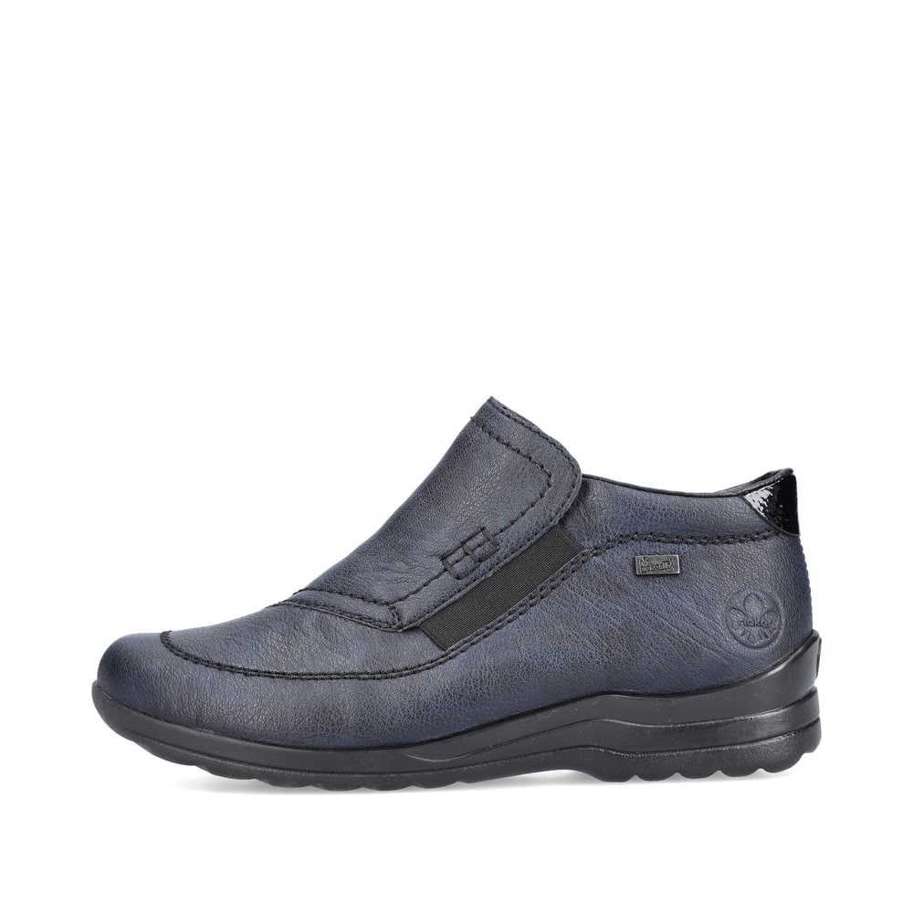 Rieker Damen Slipper schieferblau