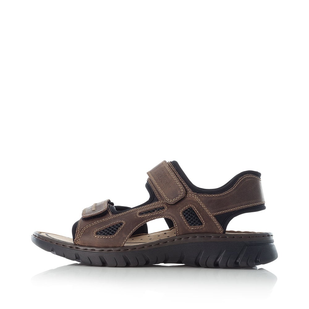 Rieker Herren Trekkingsandalen dunkelbraun