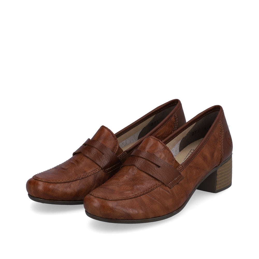 Rieker Damen Pumps karamellbraun
