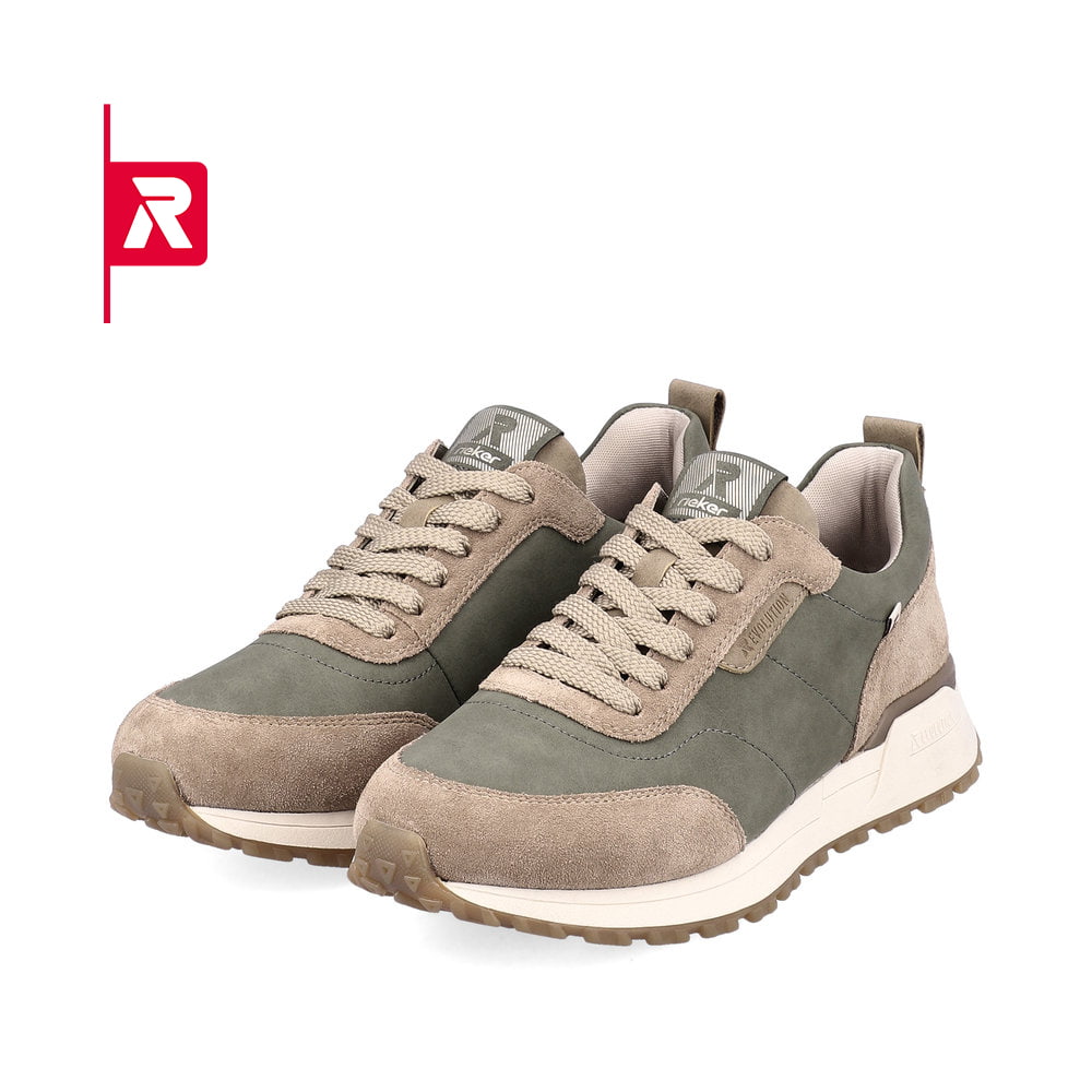 Rieker EVOLUTION Damen Sneaker rainforest-green mocha
