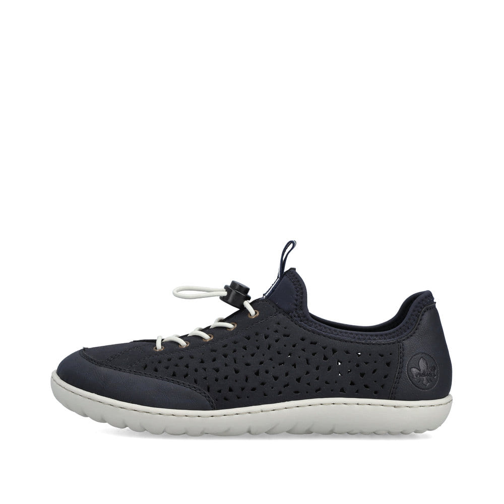 Rieker Damen Slipper marineblau