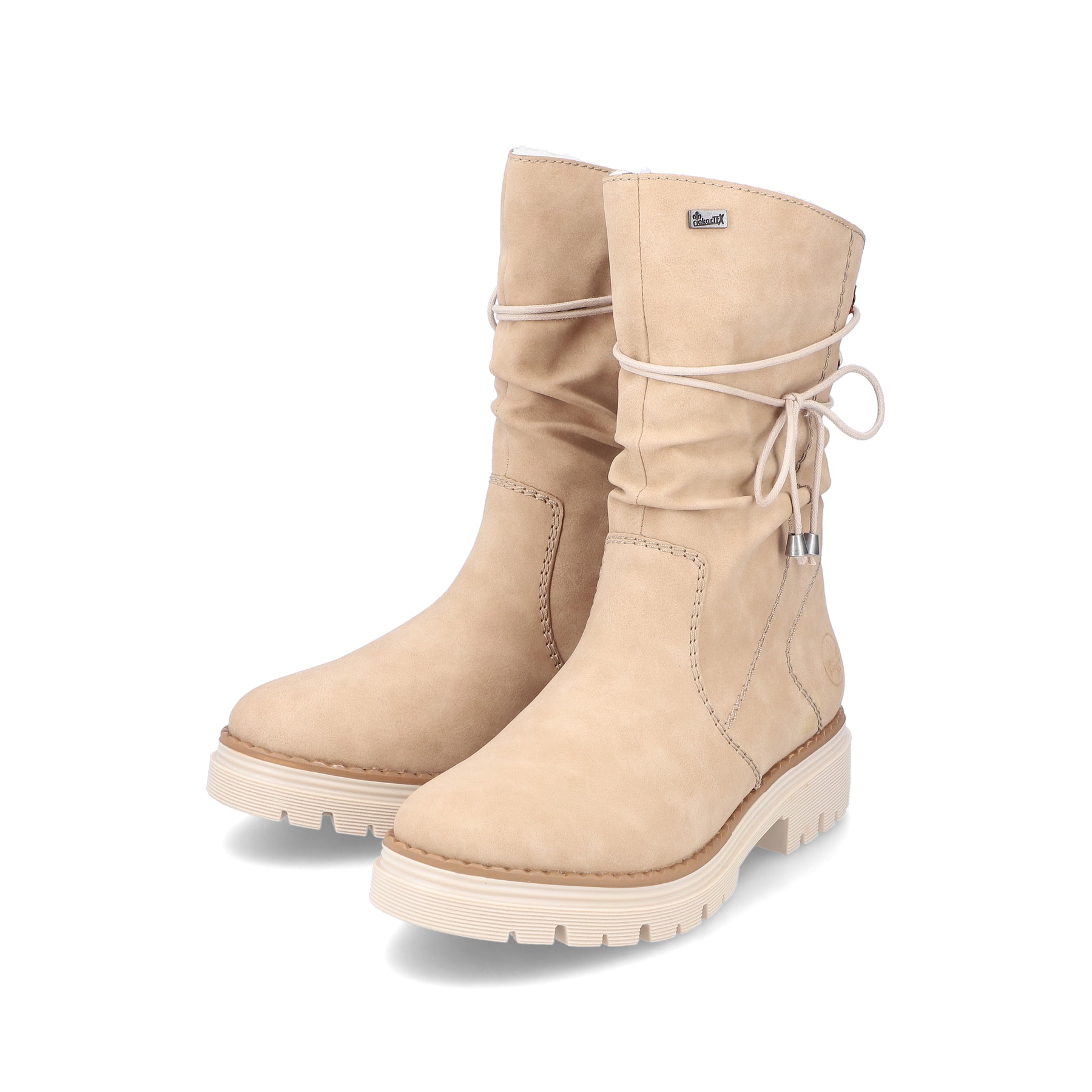 Rieker Damen Kurzstiefel braunbeige