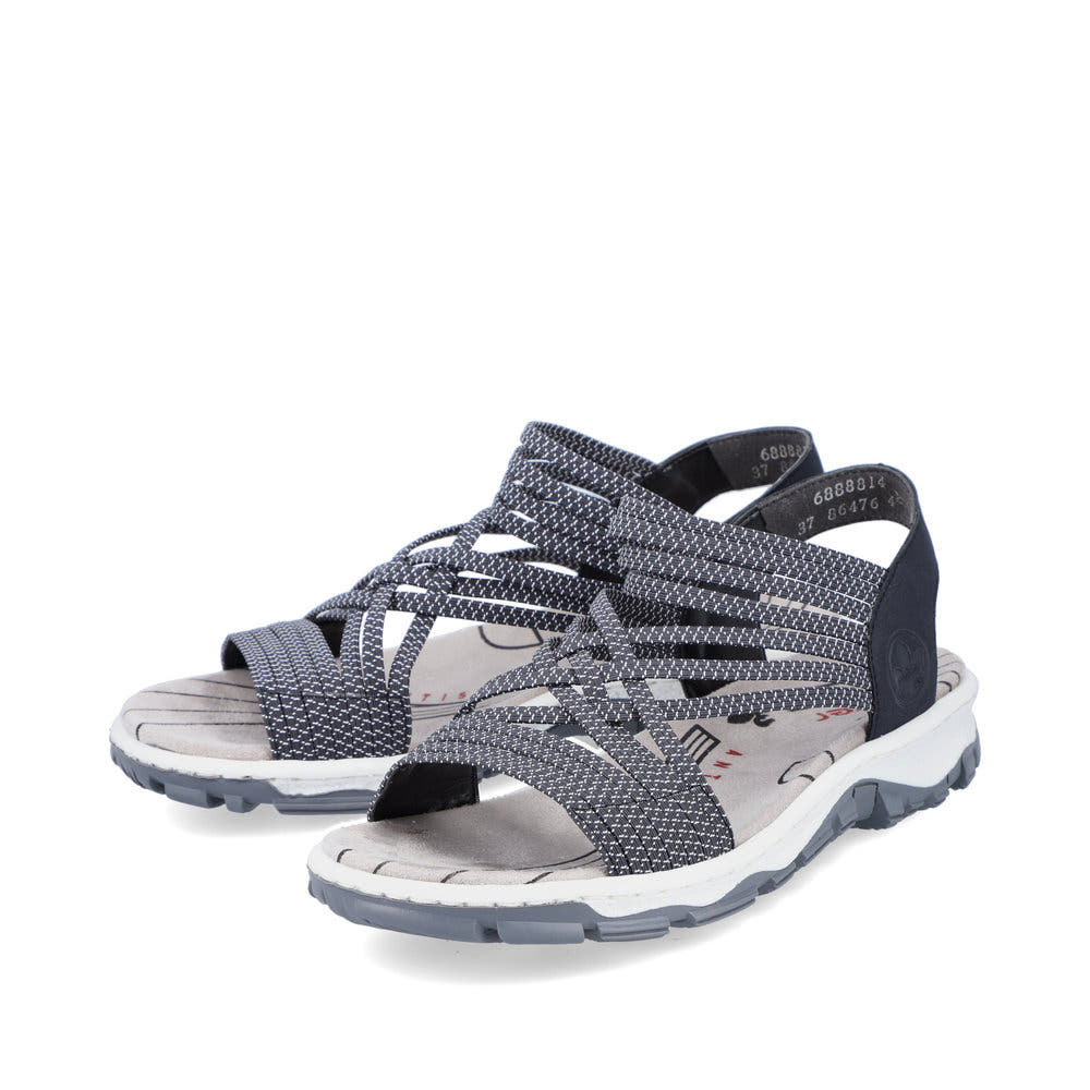 Rieker Damen Trekkingsandalen pazifikblau