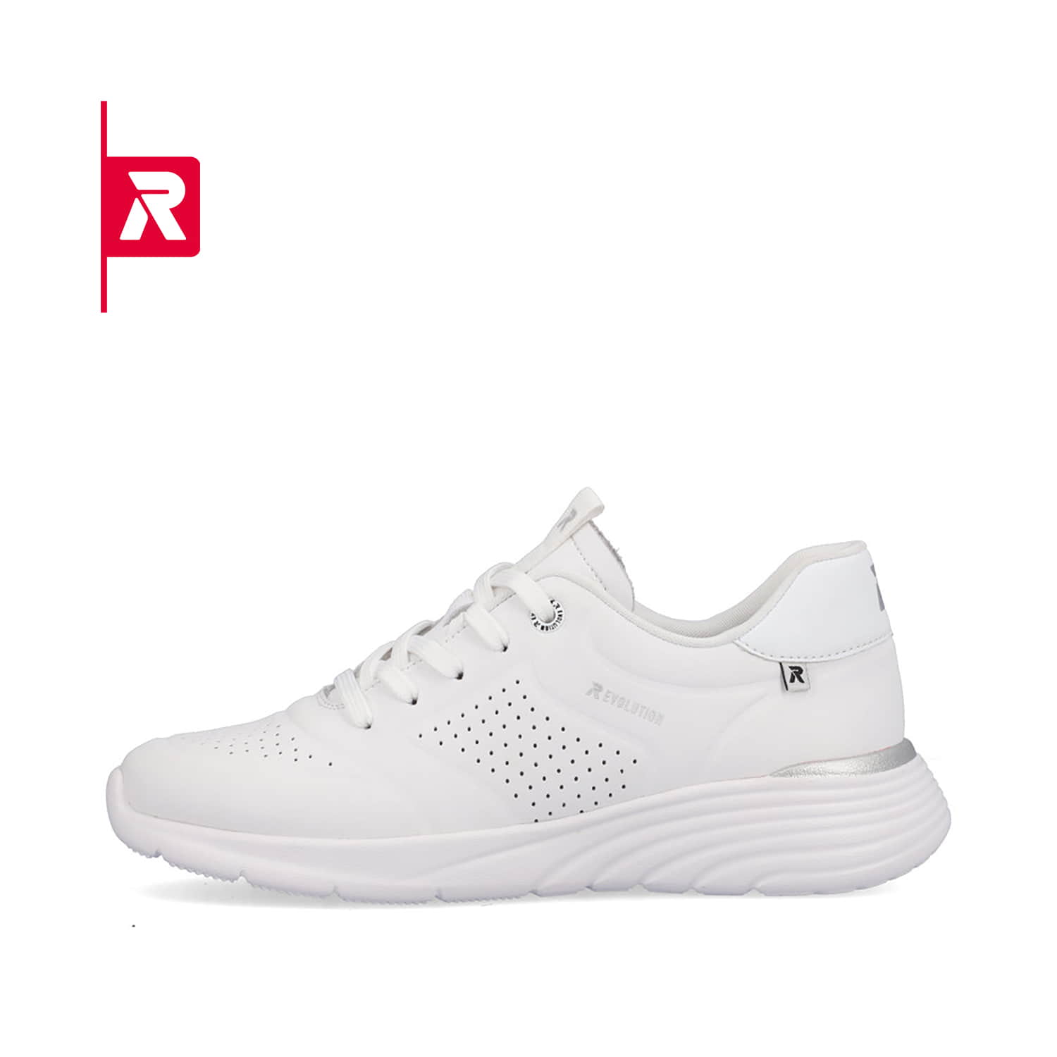 Rieker EVOLUTION Damen Sneaker crystal white
