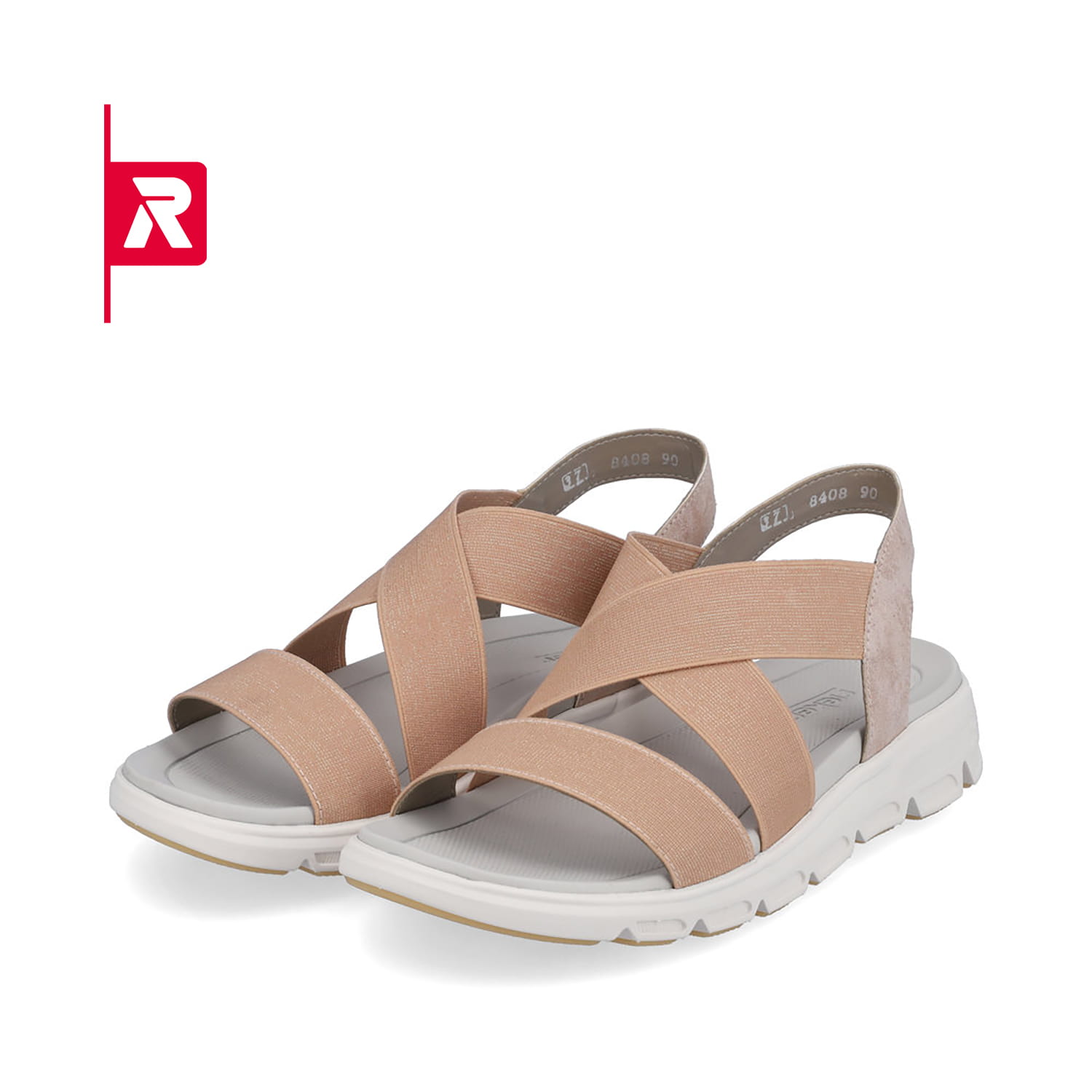 Rieker EVOLUTION Damen Trekkingsandalen peach