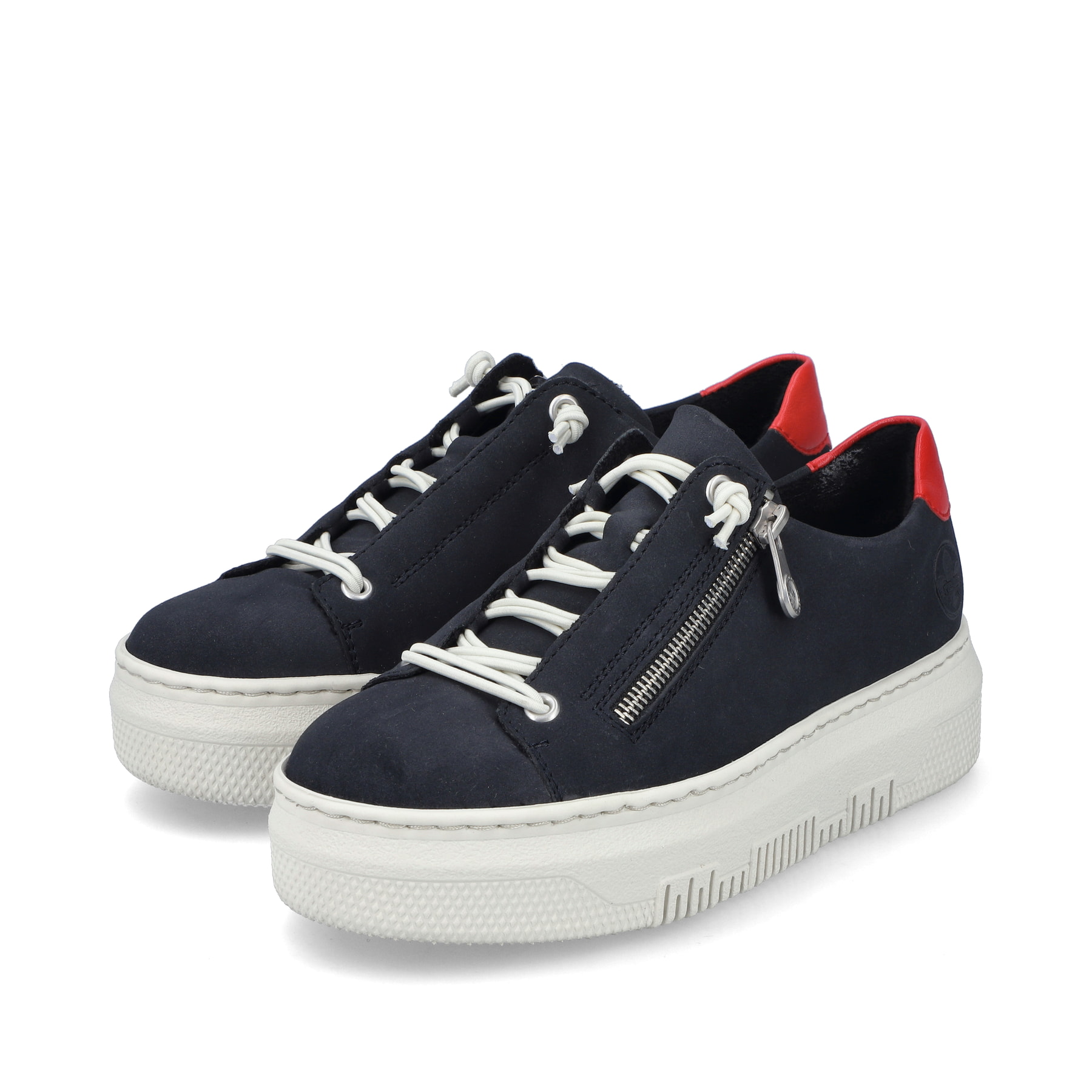 Rieker Damen Sneaker stahlblau