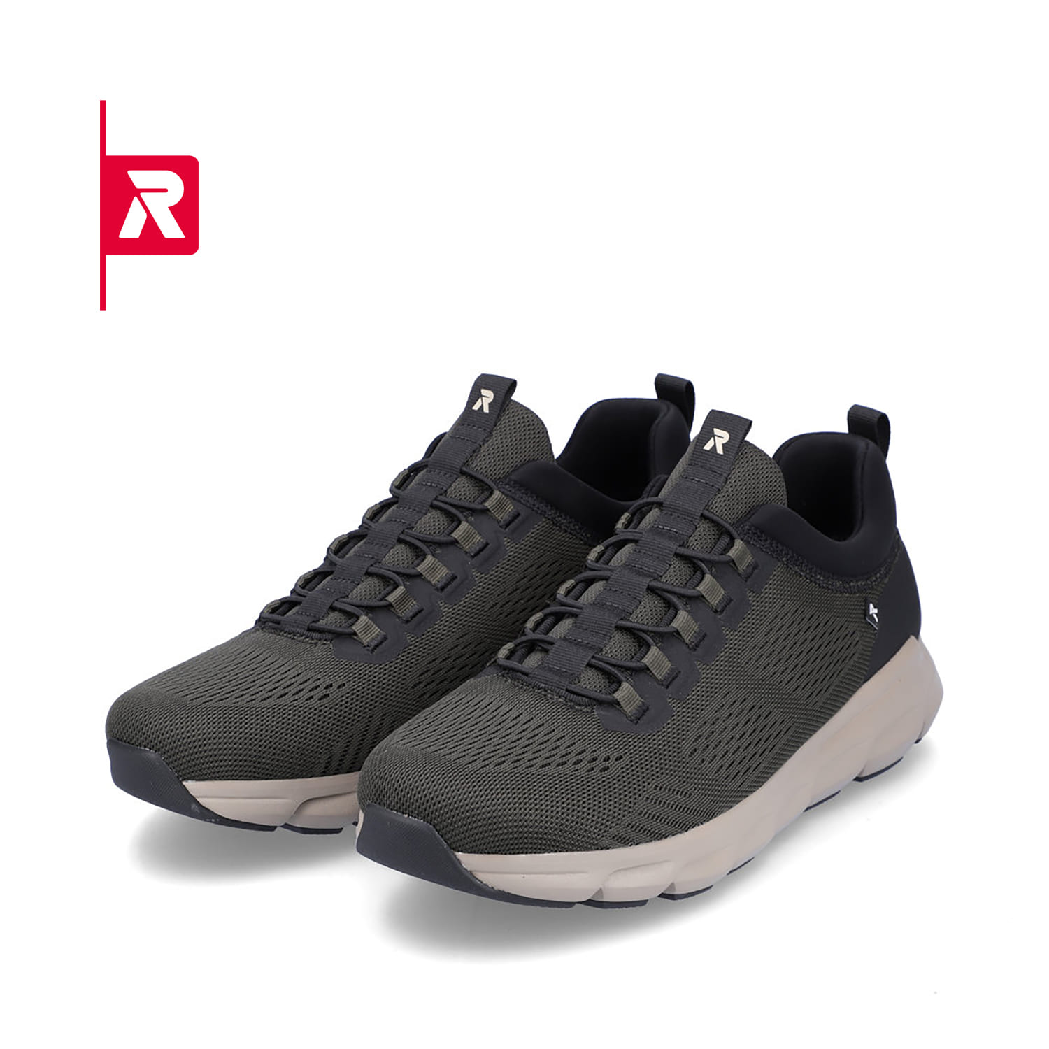 Rieker EVOLUTION Herren Slipper olive green
