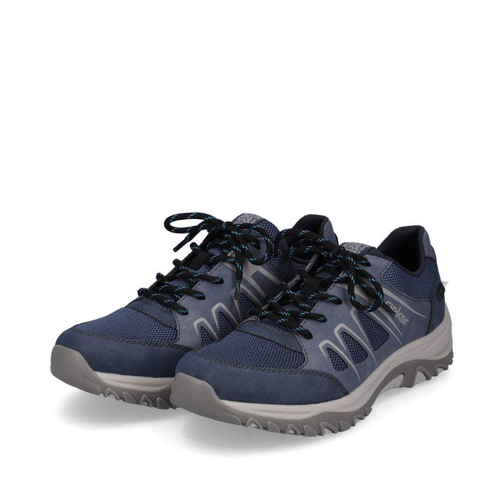 Rieker Damen Schnürschuhe schieferblau