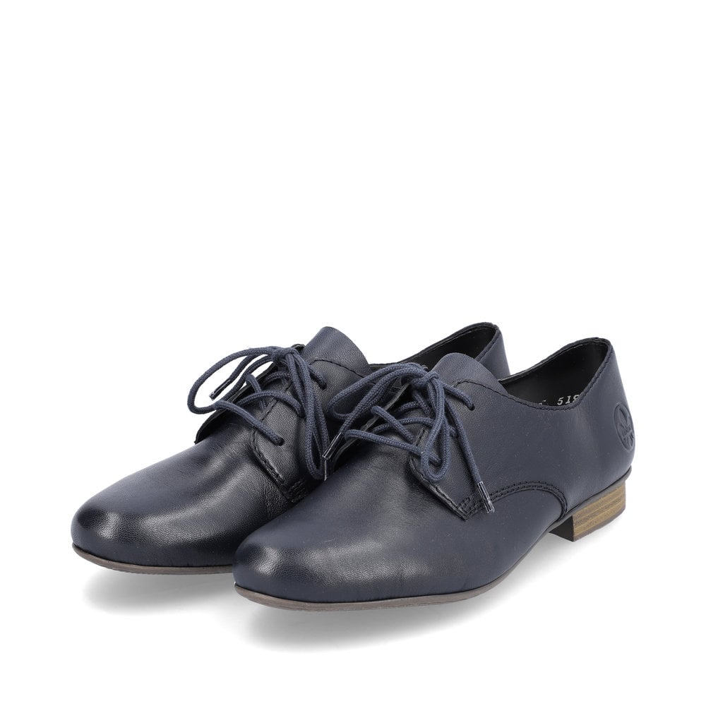 Rieker Damen Schnürschuhe marineblau