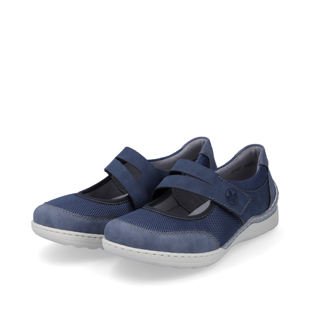 Rieker Damen Ballerinas königsblau