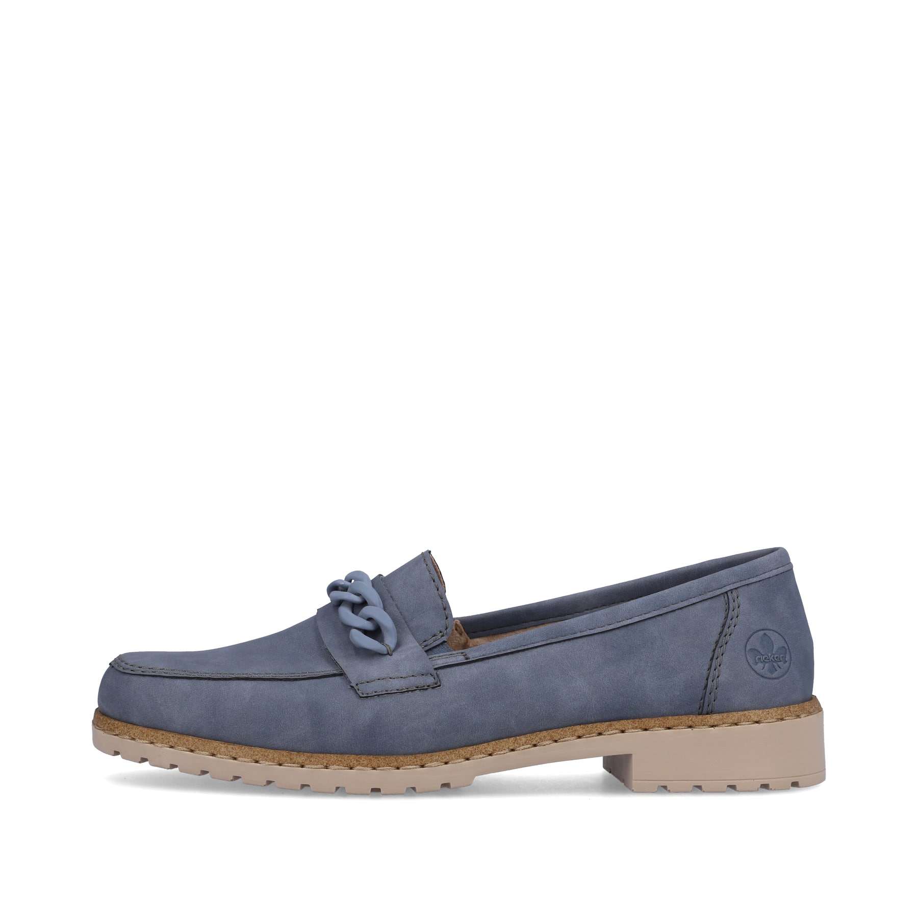 Rieker Damen Loafers himmelblau