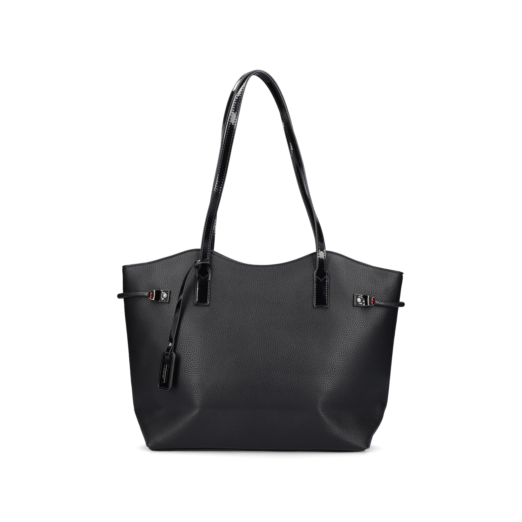 Rieker Damen Shopper mitternachtsschwarz