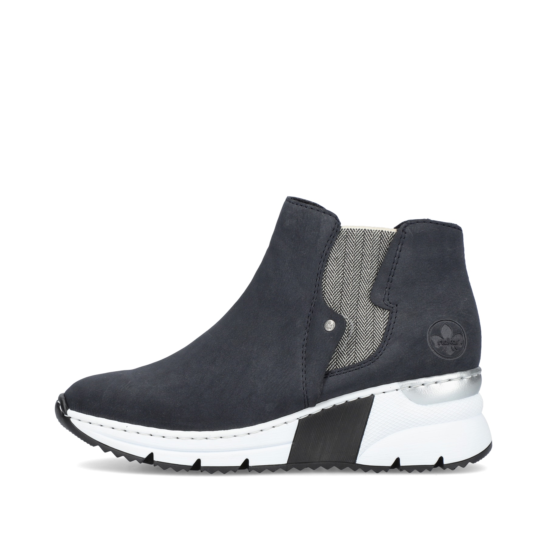 Rieker Damen Chelsea Boots dunkelblau
