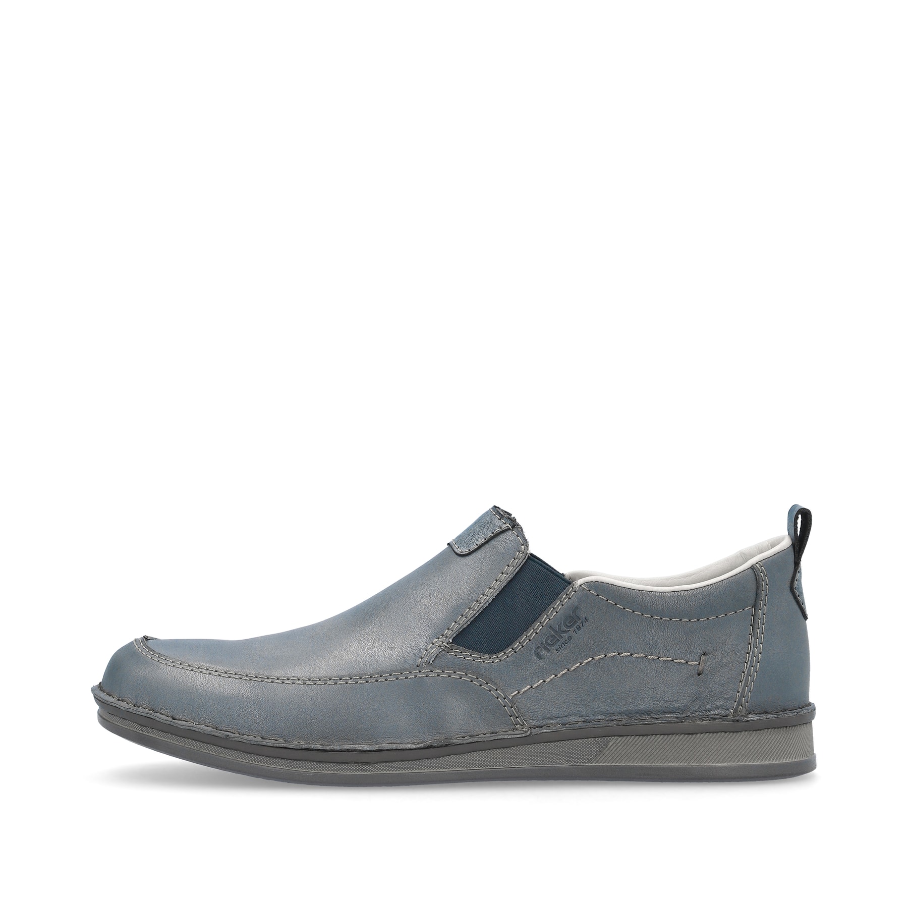 Rieker Herren Slipper schieferblau