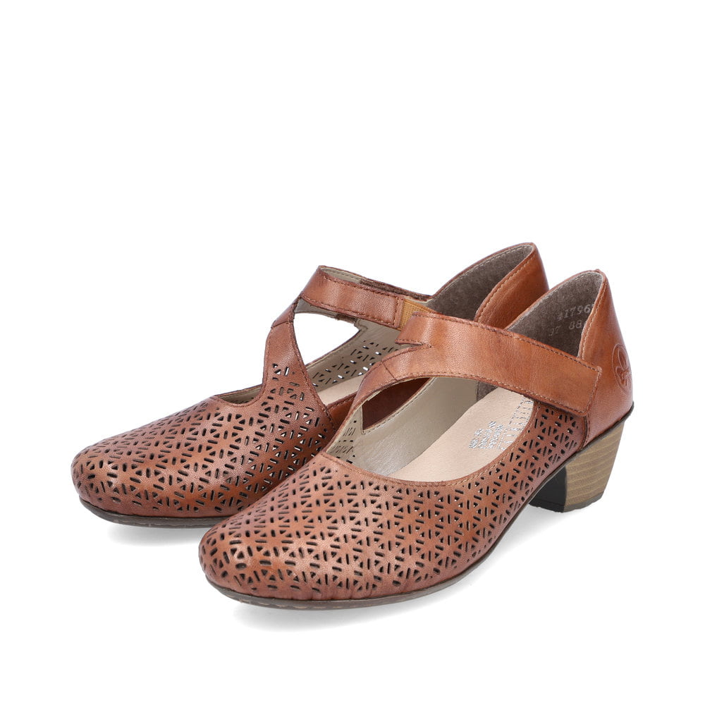 Rieker Damen Pumps karamellbraun