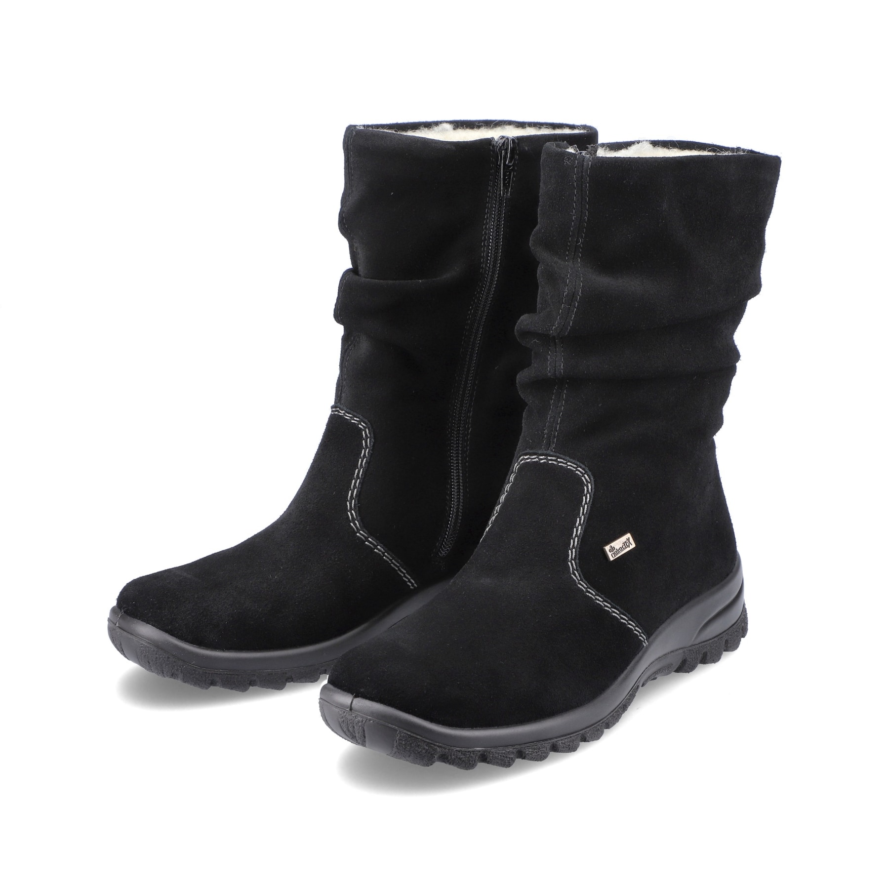 Rieker Damen Kurzstiefel mitternachtsschwarz