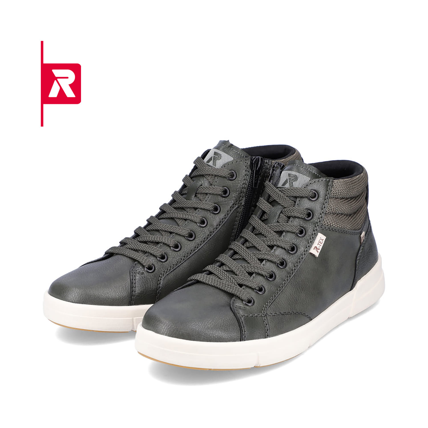 Rieker EVOLUTION Herren Sneaker olive grey