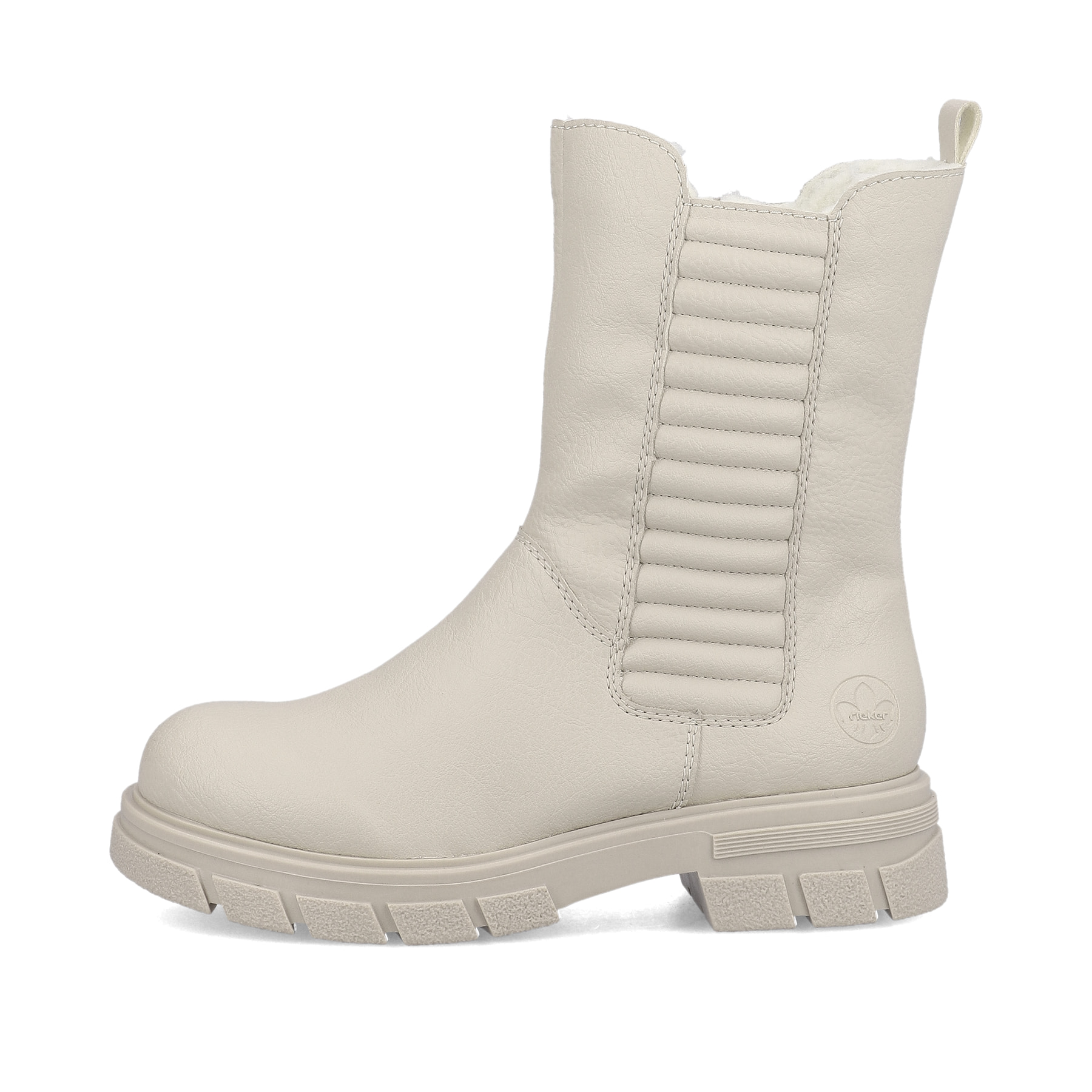 Rieker Damen Chelsea Boots hellbeige
