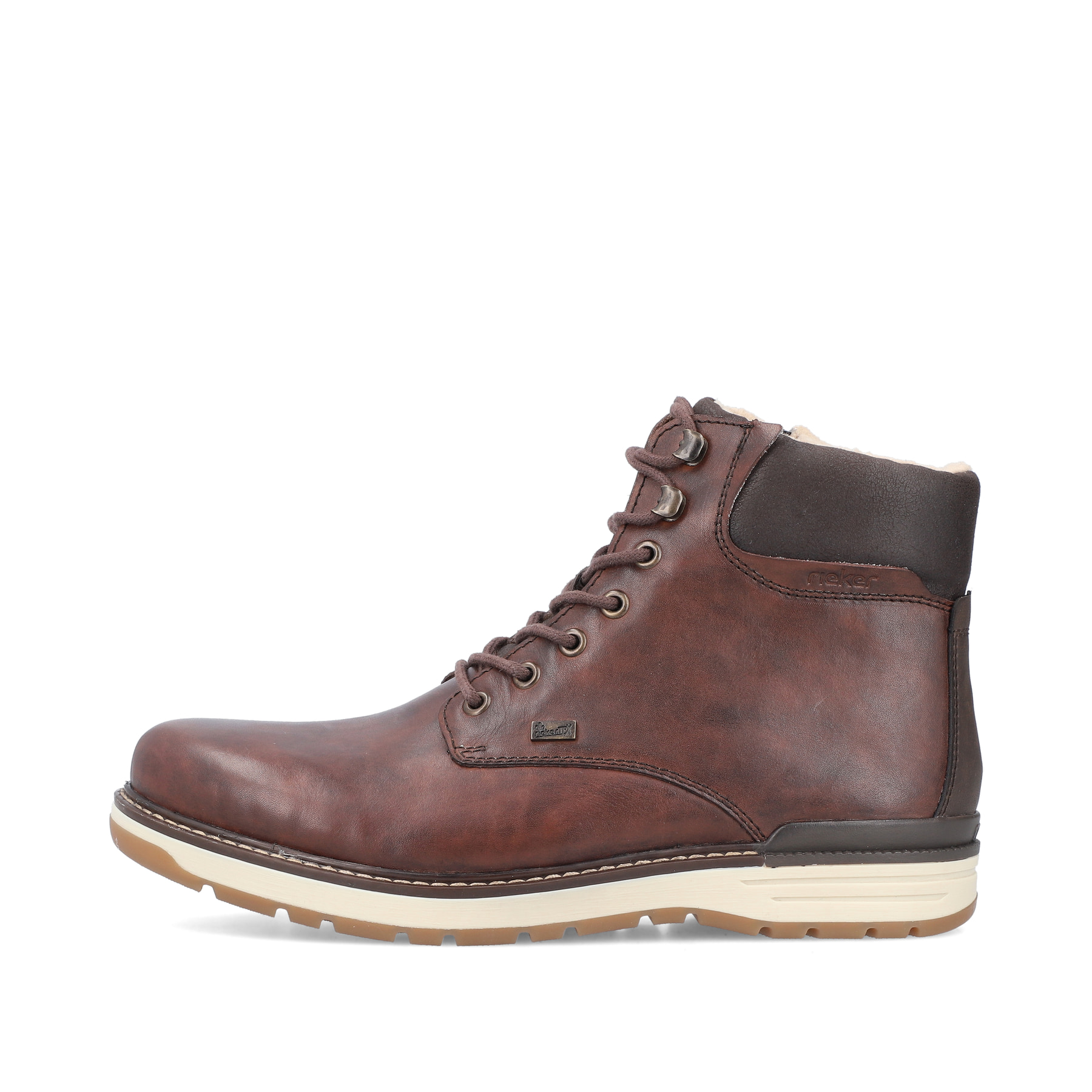 Rieker Herren Schnürstiefel nussbraun