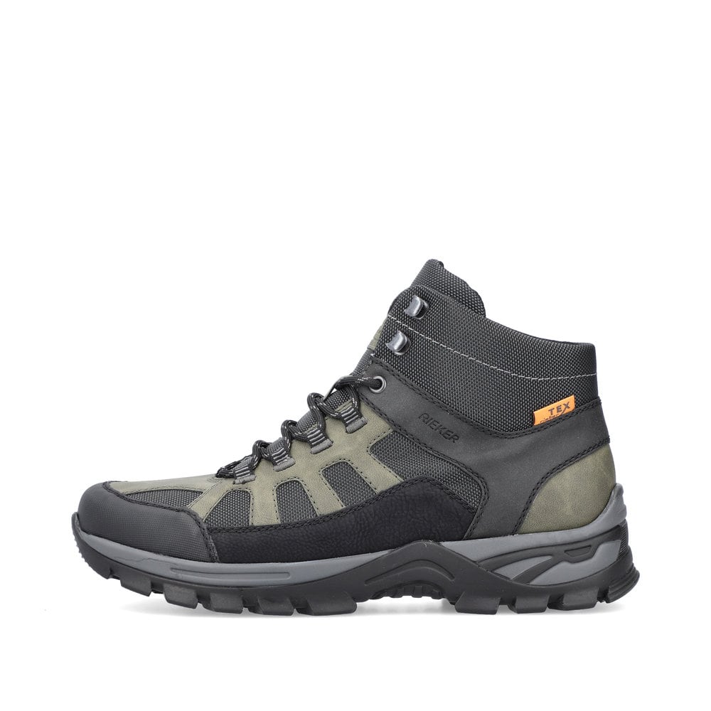 Rieker Herren Schnürstiefel khakigrün
