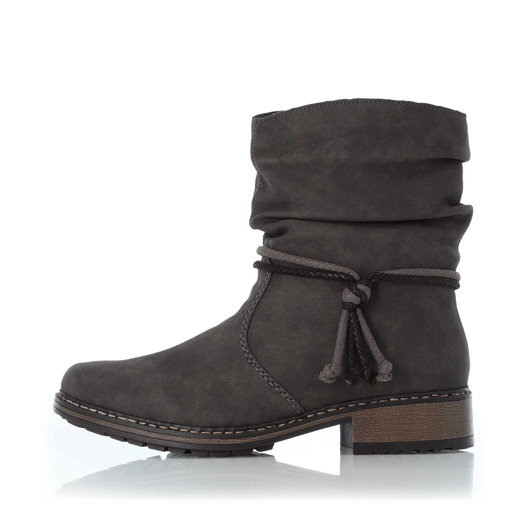 Rieker Damen Kurzstiefel asphaltgrau