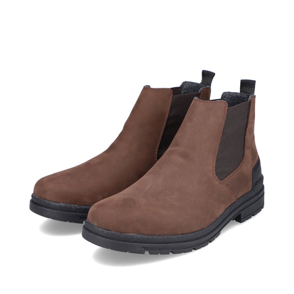 Rieker Herren Chelsea Boots karamellbraun