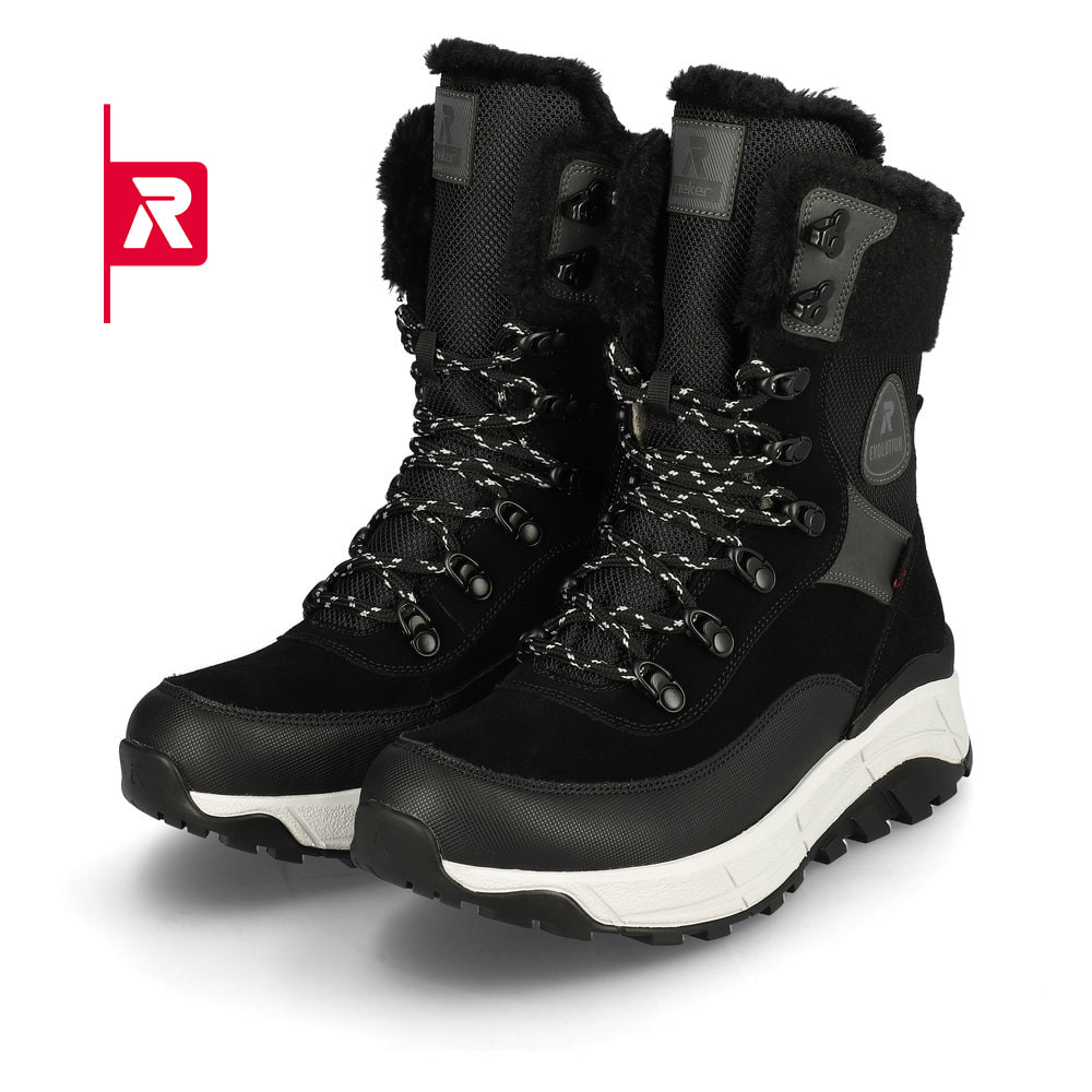 Rieker EVOLUTION Damen Stiefel steel black