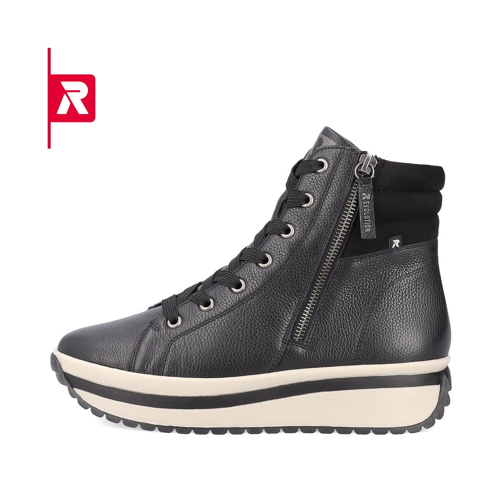 Rieker EVOLUTION Damen Stiefel steel black