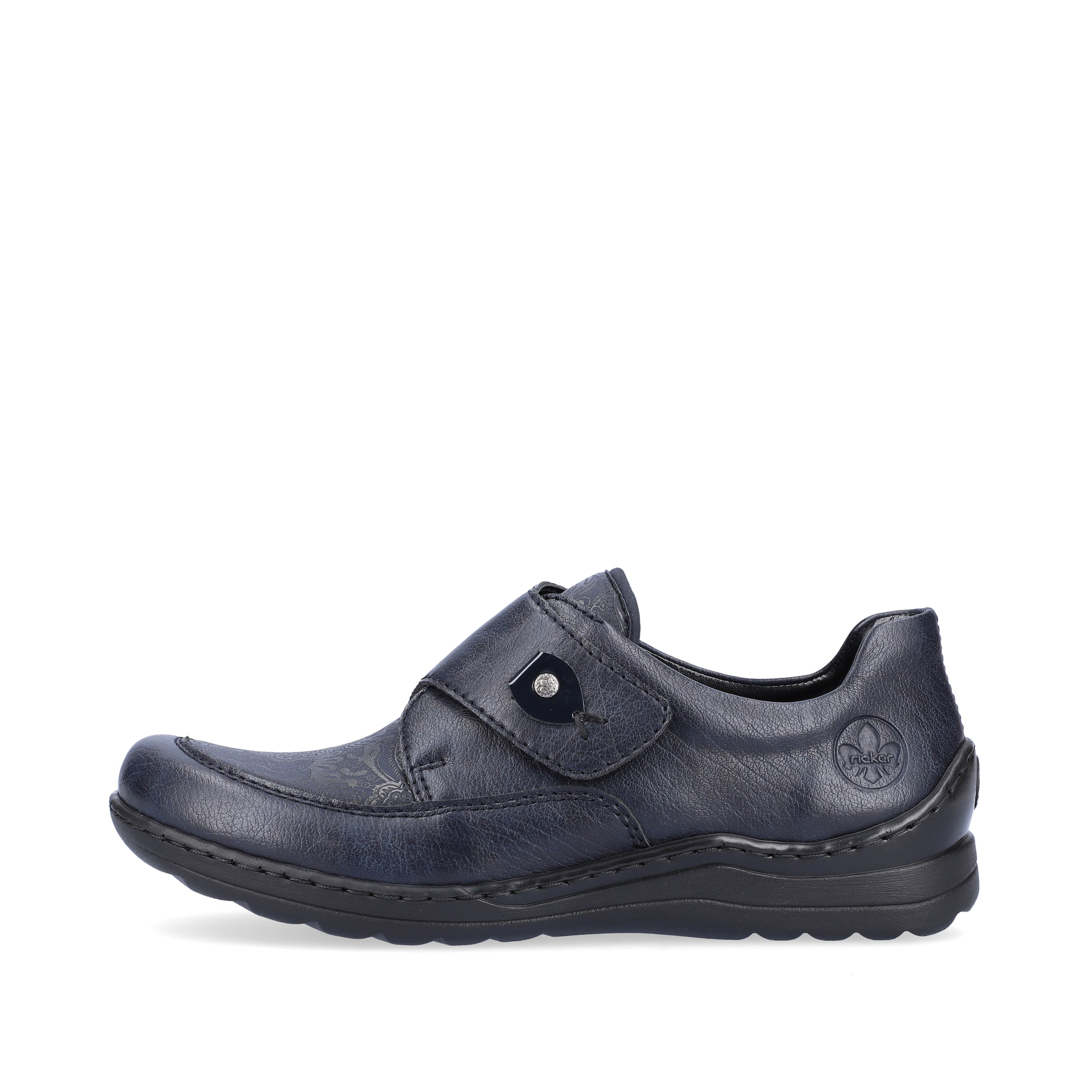 Rieker Damen Slipper dunkelblau