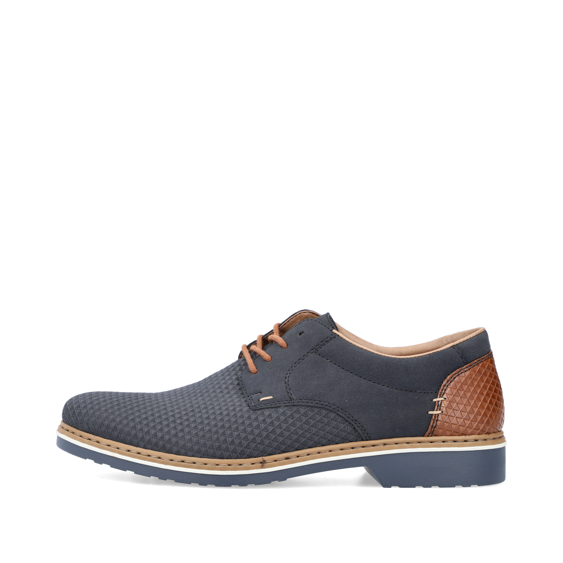 Rieker Herren Schnürschuhe marineblau