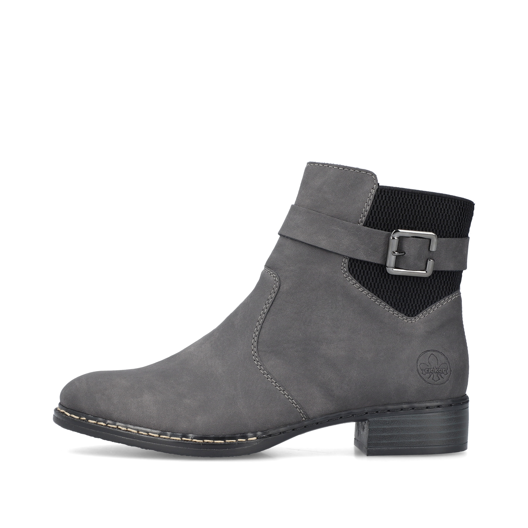 Rieker Damen Stiefeletten steingrau