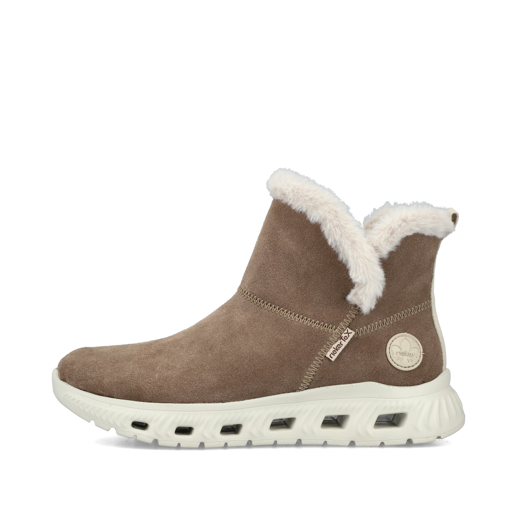 Rieker Damen Kurzstiefel beigebraun
