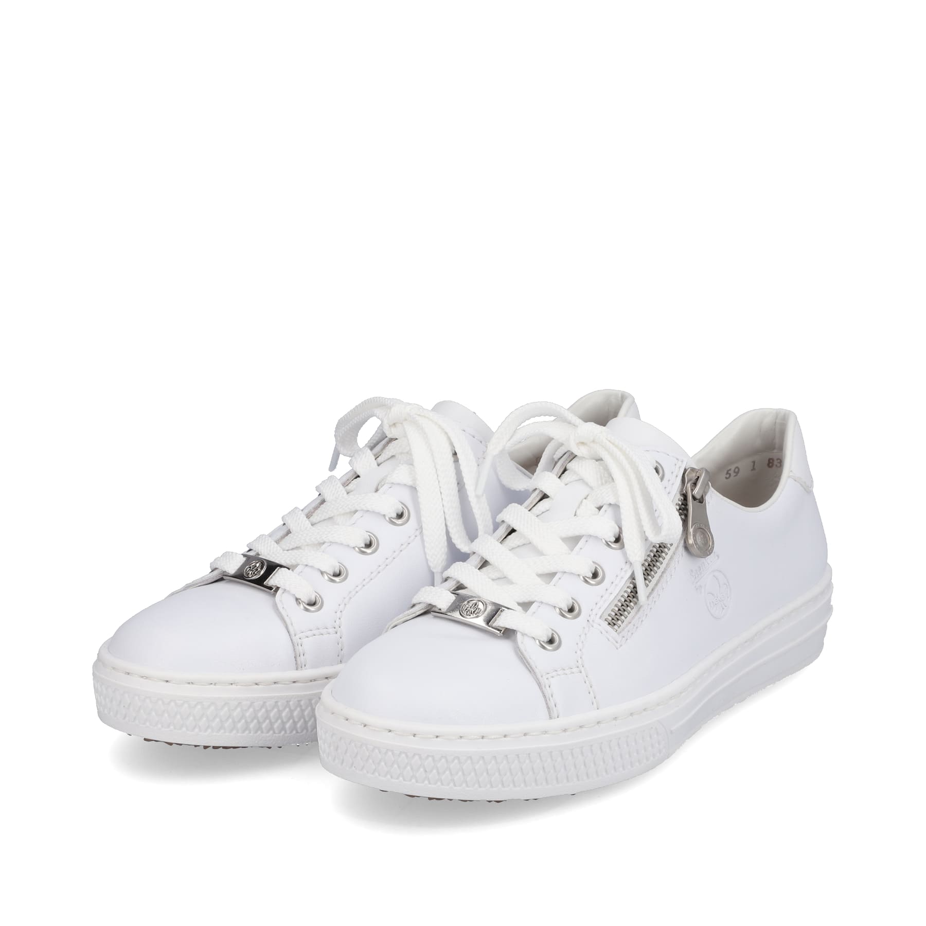 Rieker Damen Sneaker edelweiß
