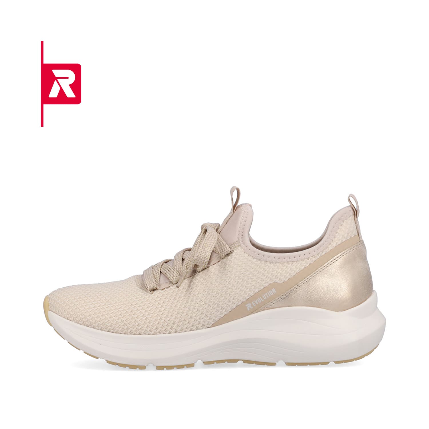 Rieker EVOLUTION Damen Slipper sand beige