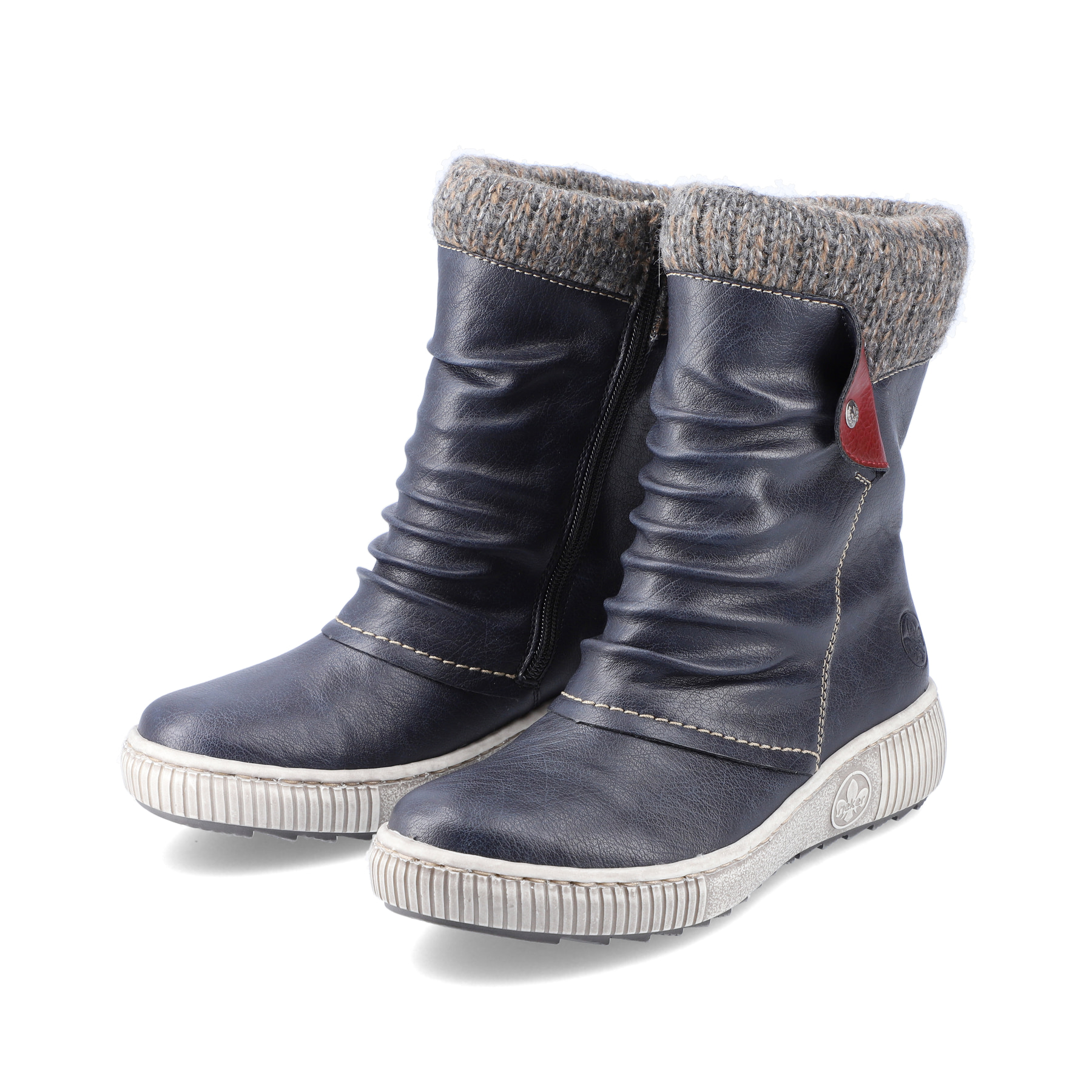 Rieker Damen Kurzstiefel pazifikblau