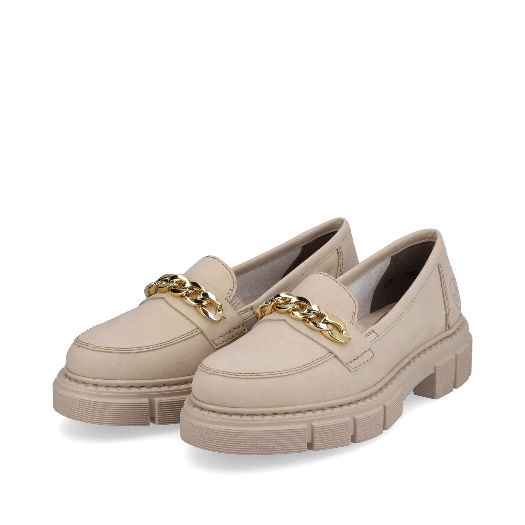 Rieker Damen Loafers hellbeige