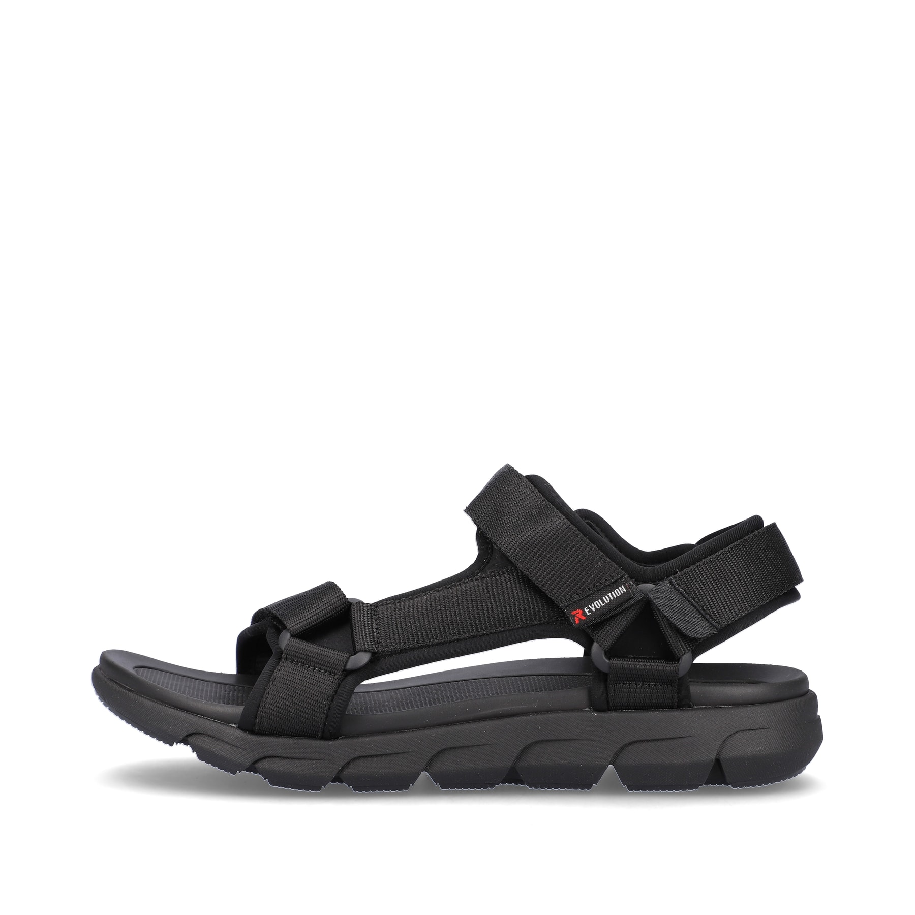 Rieker EVOLUTION Herren Trekkingsandalen deep black